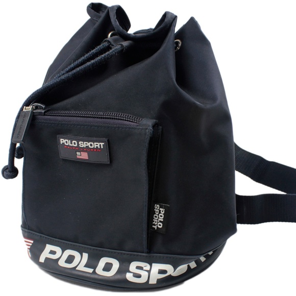 vintage polo sport bag